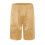 Herren Sommer-Freizeitshorts, einfarbig, elastischer Bund, Gelb 4