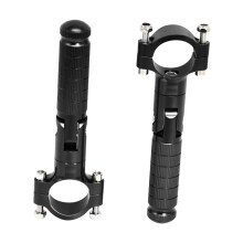 Motorcycle Foot Pegs Anti-Slip Replacement Black 1 Pair