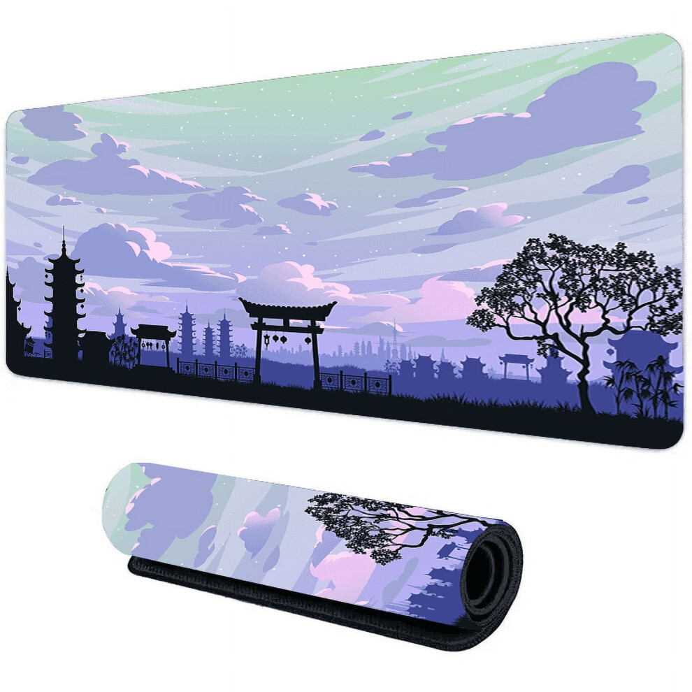 Mouse Pad Non-Slip Large Night Moonlight Design 962029130659