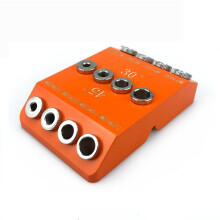 Aluminum Alloy Drill Guide Jig for 30, 45, and 90 Angled and Straight Hole Drilling