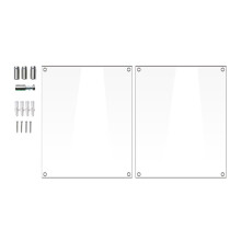Cadre photo en acrylique transparent pour la décoration intérieure - Porte-photo embellit votre décoration - Lot de 1 XL