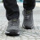 Herren-Wanderschuhe, einfarbig, Schnürung, Dunkelgrau, Größe 46 6