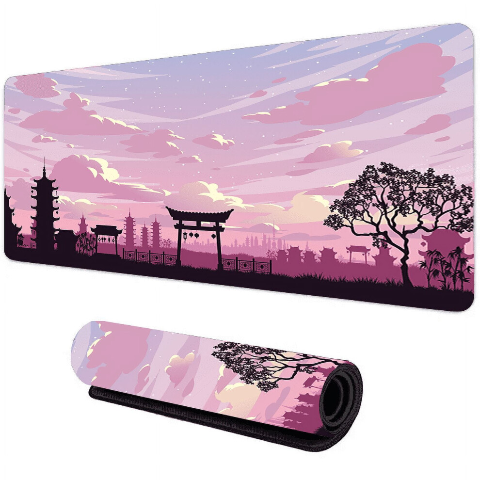 Night Moonlight Mouse Pad Large Non-Slip Gaming Desk Mat 962125139471