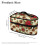 Poinsettia Garment Steamer Organizer Bag 6