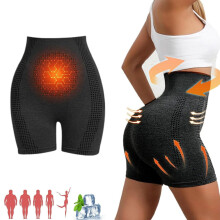 Micro Vibration Massage Ice Silk Ion Fiber Shaping Shorts