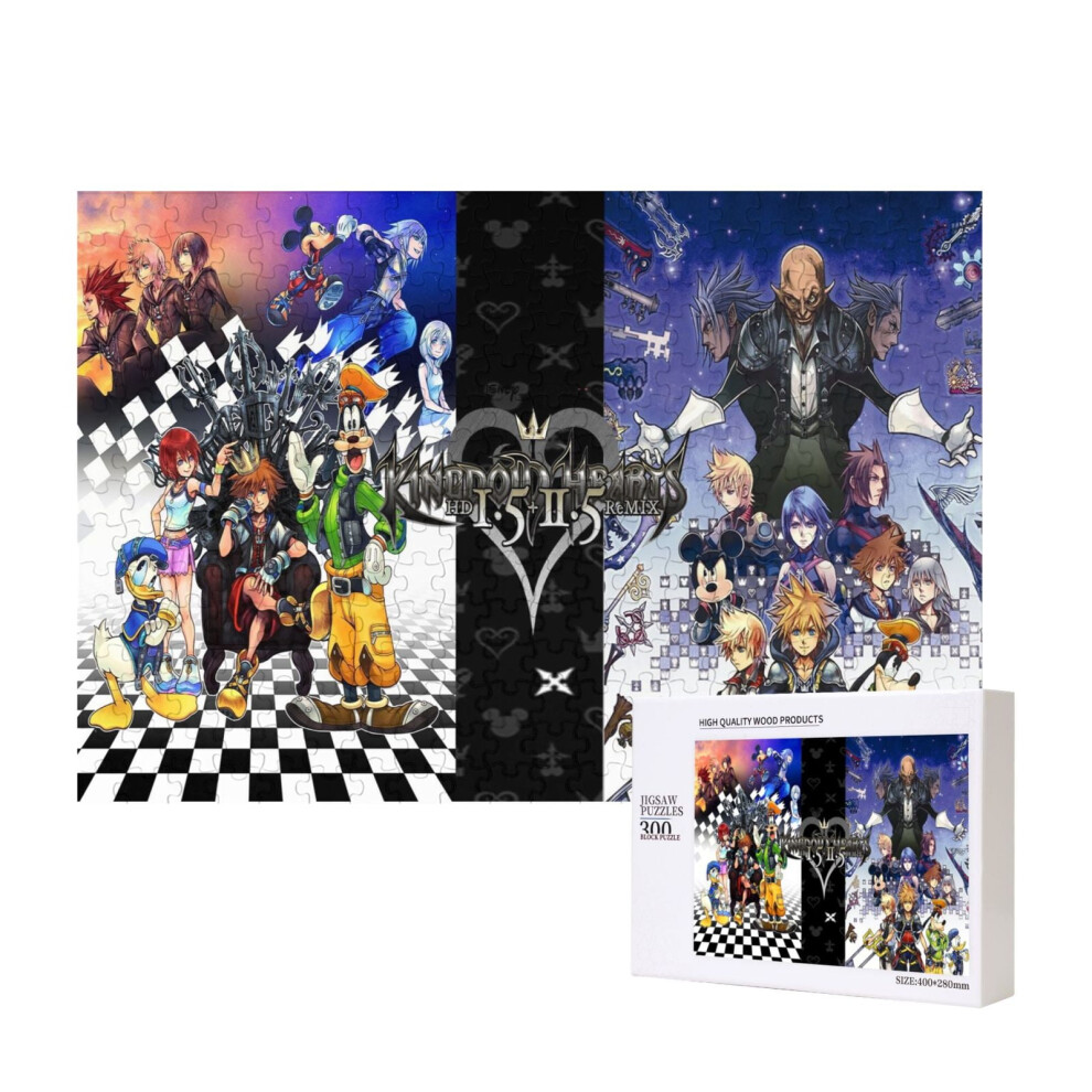 Kingdom Hearts Jigsaw Puzzle 300 Pieces-image-OPC-PWBNHPW-NEW