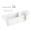 Boat Storage Organizer White Double-Deep Waterproof with 1