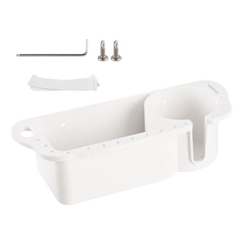 Boat Storage Organizer White Double-Deep Waterproof with