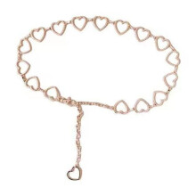 Heart Chain Belt Metal Waist Chain for Women