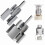Internal/External Pipe Thread Cutter, Wire Opener & PVC Threader Kit (1/2"+3/4"), Electric Drill Compatible 1