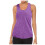 Tankini morado para mujer, chaleco transpirable sin mangas 2