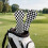 Καλύμματα κεφαλής γκολφ από δέρμα PU για Woods Driver Fairway Hybrid 5