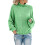 Women's Turtleneck Sweater Black Long Sleeve Solid Tunic 1