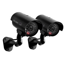 Fake CCTV Camera for Office – Waterproof Dummy Security Camera, Compatible with CCTV Systems