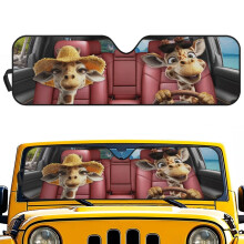 Foldable Windshield Sun Shade for Jeep Wrangler 2007–2023