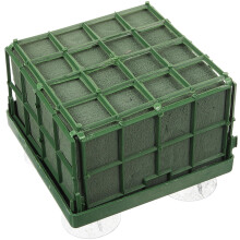 Floral Arrangement Mud Green Plastic 1 Piece