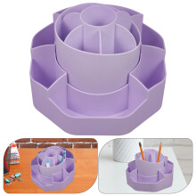 Portalápices de escritorio (1 juego) Organizador de bolígrafos y accesorios de almacenamiento para lápices y brochas de maquillaje para