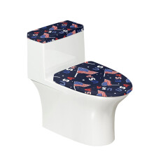 Housse de siège de toilette ajustable et confortable pour salles de bain modernes, avec base et bords élastiques. Lavable et réutilisable.