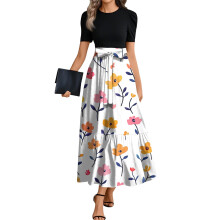Vintage A-Line satin tank dress with built-in bra support