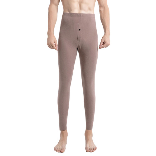 Calça térmica de compressão masculina com forro de lã (1 par) 1