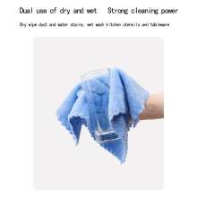 Absorbent Fiber Cleaning Rags 1 Pack 4 Colors