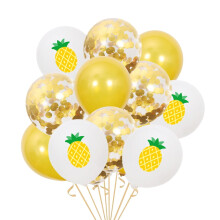 Hawaii Themed Latex Balloons 15 pcs