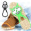 Ice Cleats Rubber Traction Cleats with Steel Studs 1 Pair 1