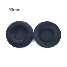 2PCS Easily Replaced Ear Pads 60mm-110mm Headphone Thicker Foam Covers Velvet Cushion Sleeves Headset Earpads Props