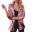 Paillettenjacke für Damen, pink, Größe M 2