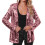 Paillettenjacke für Damen, pink, Größe M 3