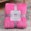 Hugging Blanket Solid Color Flannel Coral Fleece 2pcs 1