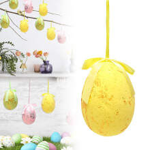 Easter Wall Hangs & Egg Ornaments – 1 Pc Multicolor Mini Foam Eggs for Easter Tree, Basket Filler, Compatible with Easter Decor