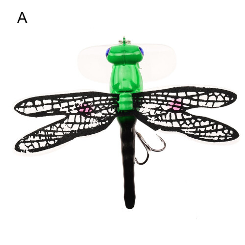 Libellen-Angelköder, Hartköder, 7,5 cm, 6,2 g, mit Haken 1
