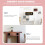 FRCOLOR cabinet drawer pull white 2 pcs 19.3x3.8 cm 7