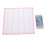 Absorbent Dishwashing Cloth Pink Cotton Polyester Mesh 7