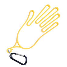 Golf Gloves Support Holder with Carabiner Portable Frame