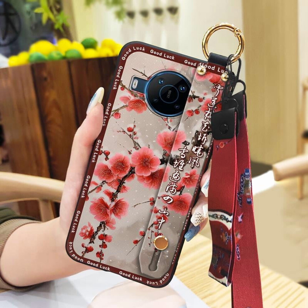 Nokia X100 Phone Case With Lanyard Wrist Strap Kickstand 968604629204