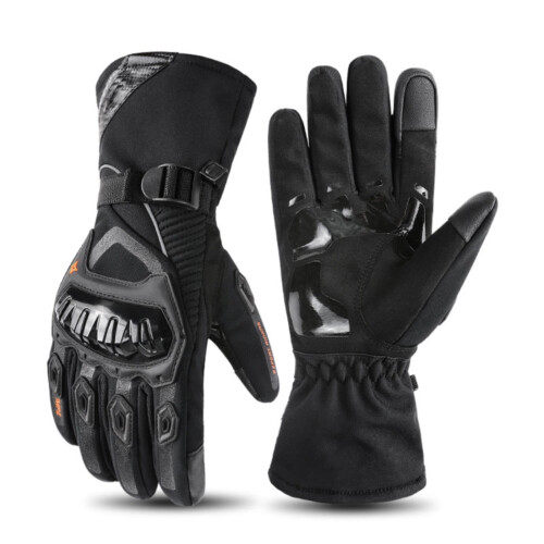 Insulated Motorcycle Gloves Two-Finger Touchscreen