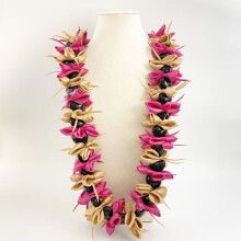 Graduation Money Lei Class of 2025 Candy Lei Kit with DIY Flower Sticker Pieces Congrats Senior High School College Grad Party Supplies Gift