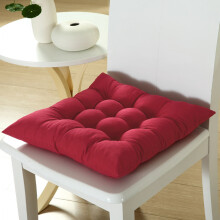 Memory Foam Chair Cushion Velvet 18x18 Inch