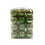 Thanksgiving Ball Ornament Plastic Orange Brown 1 Pack 4