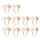 Non-Pierced Clip-On Earring Converters Copper 10-Pack 1