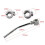 2 in 1 Hexagonal Dodecagonal Wrench Oxygen Sensor Socket Wrench Oxygen Sensor Socket Removal Tool 7