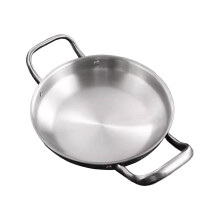 Double Handle Cooking Pans Easy to Move Cooking Pans with Double Handle for Kitchen Restaurant and Banquets