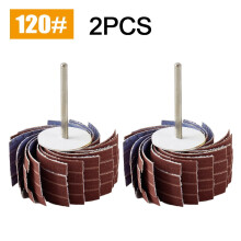 Grinding Buffing Sandpaper Flap Wheel 3mm Shank 80-600 Grit