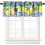 Yellow Lemon Valance Blue Tiles Vintage Rustic Cafe Window 1