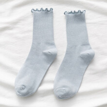 6 Pairs of Ruffle Socks Women, Ruffle Turn-Cuff Casual Cute Girl Ruffle Socks Breathable Cool Ruffle Ankle Socks