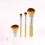 Ensemble de pinceaux de beauté à poils en nylon, 4 pièces 7