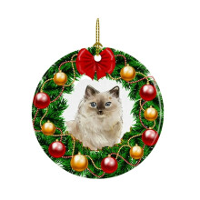 Valentines Day Decorations Orange Cat Sphynx Cat Siamese Cat British Shorthair Ornament
