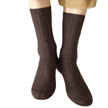 Men's Wool-Cotton Crew Socks Thermal Winter Warm Boot Socks